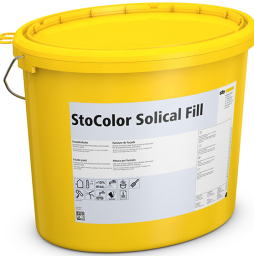 Фасадная зольсиликатная краска StoColor Solical Fill weiss, белая, 250кг