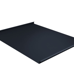 Двойной стоячий фальц Grand Line Satin RAL 7024 мокрый асфальт