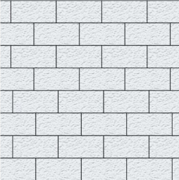 Плитка тротуарная SteinRus Прямоугольник Б.6.П.6, Old-age, белый, 200*100*60 мм