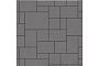 Плитка тротуарная SteinRus Инсбрук Альпен Б.7.Псм.6 гладкая, серый, толщина 60 мм