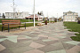 Плитка тротуарная Оригами Б.4.Фсм.8 Гранит белый