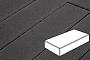 Плитка тротуарная Готика Profi, Картано, черный, частичный прокрас, с/ц, 300*150*60 мм