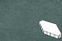 Плитка тротуарная Готика Profi, Зарядье без фаски, зеленый, частичный прокрас, с/ц, 600*400*100 мм