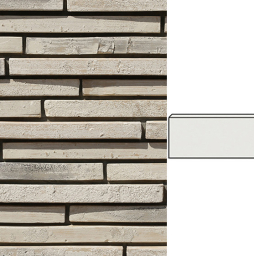 Декоративный кирпич White Hills Реген Брик 3D угловой элемент цвет 694-18