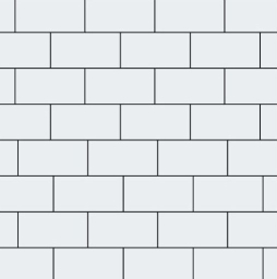 Плитка тротуарная SteinRus Прямоугольник Б.6.П.6, гладкая, белый, 200*100*60 мм