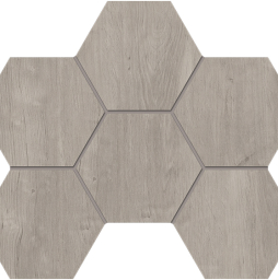 Мозаика Hexagon Estima Soft Wood SF03 неполированный 285*250 мм