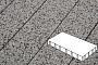 Плитка тротуарная Готика, Granite FINERRO, Плита без фаски, Цветок Урала, 600*200*100 мм