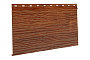 Скандинавская доска узкая Aquasystem Американский орех фактурная, 3 м