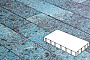 Плитка тротуарная Готика, City Granite FINO, Плита, Азул Бахия, 600*400*60 мм