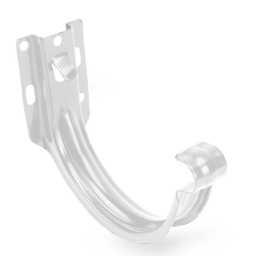 Кронштейн желоба Galeco металлический короткий для системы PVC D 130/100 мм, RAL 9010