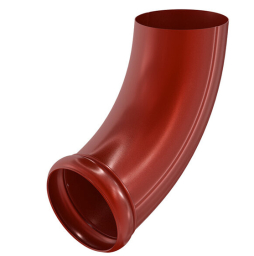 Отвод трубы декорированный Aquasystem PURAL RR 29 для системы D 125/90