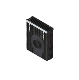 Пескоуловитель Standartpark PolyMax Drive DN100 с чугунной щелевой решеткой, 520*160*614 мм