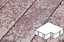 Плитка тротуарная Готика, City Granite FINERRO, Калипсо, Сансет, 200*200*60 мм