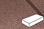 Плитка тротуарная Готика Profi, Картано Гранде, оранжевый, частичный прокрас, с/ц, 300*200*60 мм