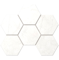 Мозаика Hexagon Ametis Marmulla MA00, неполированный, 285*250*10 мм