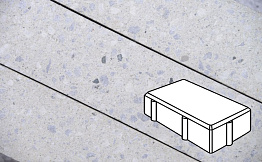 Плитка тротуарная Готика, Granite FINO, Брусчатка Б.2.П.6, Мансуровский, 200*100*60 мм