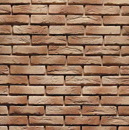 Декоративный кирпич ИНТЕРКАМ Бельгийский кирпич 2906, 210*50*15 мм