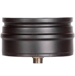 Емкость Schiedel PERMETER 50 с отводом конденсата черный, D 130/230 мм