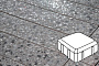 Плитка тротуарная Готика, City Granite FINO, Старая площадь, Галенит, 160*160*60 мм