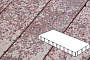 Плитка тротуарная Готика, Granite FINERRO, Плита, Сансет, 1000*500*100 мм