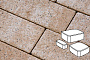Плитка тротуарная Готика Natur FERRO, Классика, Оливковый, комплект 3 шт, толщина 80 мм