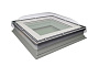 Окно для плоских крыш FAKRO DXC-C P2 с куполом, 700*700 мм