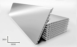 Керамогранитная плита Faveker GA16 для НФС, Acero, 1200*300*18 мм