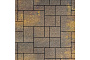Плитка тротуарная SteinRus Инсбрук Альпен Б.7.Псм.6, Old-age, ColorMix Тоскана, толщина 60 мм