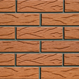 Кирпич облицовочный Кротовский КЗ Классика красный рустик 250*120*65 мм