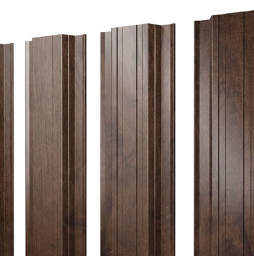 Штакетник Прямоугольный Print Double Premium Antique Wood