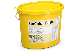 Интерьерная матовая краска StoColor Basic weiss, белая, 15 л