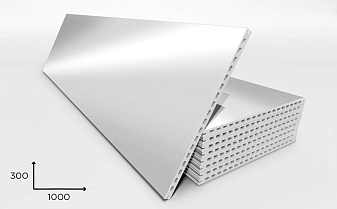Керамогранитная плита Faveker GA20 для НФС, Acero, 1000*300*20 мм