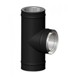 Тройник Schiedel PERMETER 50 90 град. черный, D 200/300 мм