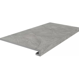 Ступень клееная KERAMA MARAZZI Риальто дымчатый обрезная, 800*330*9 мм