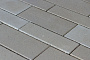 Плитка тротуарная Паркет Б.9.Псм.8 гладкий серый