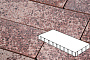 Плитка тротуарная Готика, Granite FINO, Плита, Сансет, 900*300*80 мм