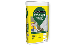 Штукатурка цементная vetonit TT30 light серый 25 кг