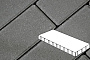 Плитка тротуарная Готика Profi, Плита, серый, полный прокрас, с/ц, 800*400*80 мм