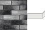 Угловой декоративный кирпич для навесных вентилируемых фасадов левый White Hills Норвич брик цвет F372-85
