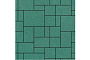 Плитка тротуарная SteinRus, Инсбрук Альпен Б.7.Псм.6, Native, оливковый, толщина 60 мм