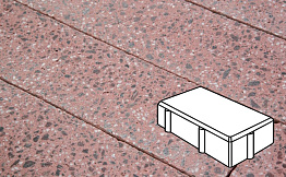 Плитка тротуарная Готика, Granite FINO, Брусчатка В.2.П.8, Ладожский, 200*100*80 мм