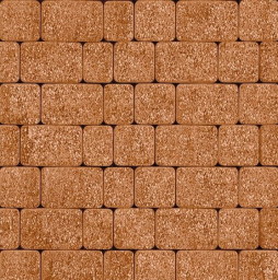 Плитка тротуарная SteinRus Инсбрук Альт А.1.Фсм.4, Old-age, оранжевый, толщина 40 мм