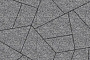 Плитка тротуарная Оригами Б.4.Фсм.8 Гранит серый