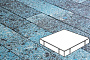 Плитка тротуарная Готика, Granite FINO, Квадрат, Азул Бахия, 500*500*120 мм