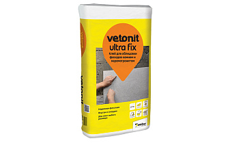 Плиточный цементный клей vetonit ultra fix, 25 кг