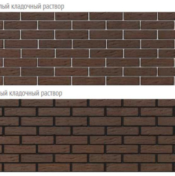 Кирпич BRAER коричневый риф, 250*120*65 мм