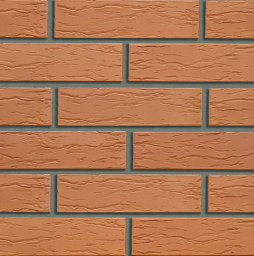 Кирпич облицовочный Кротовский КЗ Классика красный кора дуба 250*120*65 мм