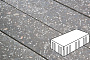 Плитка тротуарная Готика, Granite FINO, Скада без фаски, Ильменит, 225*150*100 мм