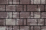 Плитка тротуарная SteinRus Бергамо А.6.Псм.4, Antico, ColorMix Браун, толщина 40 мм