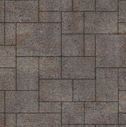 Плитка тротуарная SteinRus Инсбрук Альпен А.7.Псм.4, Native, ColorMix Берилл, толщина 40 мм